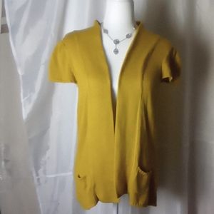 Worthington Short- Sleeve Cardigan